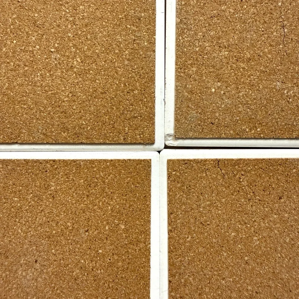 VTG Ceramic Coasters Italian Chef Cafe Design Cork Back Kitchen Decor Set of 4